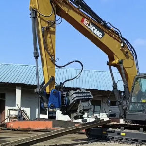 Side Grip Vibratory Hammer | Precision Control & Strong Clamping Force