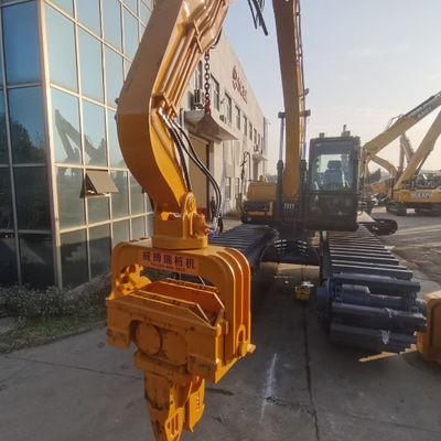 High-Performance Steel Pile Driver: Rapid Vibro Hammer with Powerful Excitation Force