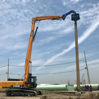 10m Sheet Pile Driver – Excavator & Boat Mounted & Hydraulic Power