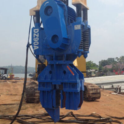 90kW High-Power Pile Driver - Excavator-Mounted Electric Machine For Sheet Pile Extracting
