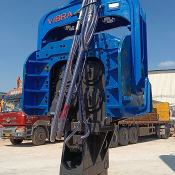 Versatile Excavator-Mounted Pile Driver: 24m Max Depth & Universal Compatibility