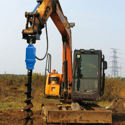 High-Torque Earth Auger for Excavators: 7-Meter Deep Boring & Maximum Power Output