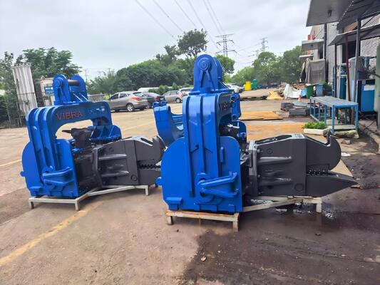FV-700 Four Eccentric Pile Driver With Custom Self Lubricating Bearing Low Maintenance