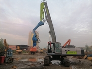 Hydraulic Sheet Photovoltaic Pile Driver With Excavator 30T