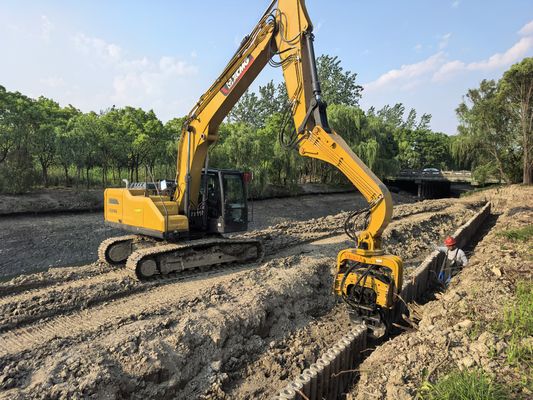 12 Meter 360° Rotation Vibro Hammer For 30-33 Ton Excavator