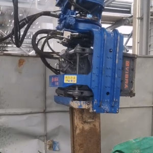 Hydraulic Press Sheet Pile Driver | 12M Depth | Efficient Installation | Versatile Application