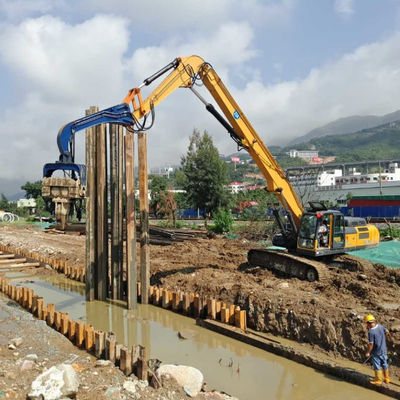 Yellow Color Pile Driver - High Construction Efficiency & Durable For Concrete Pile Projects