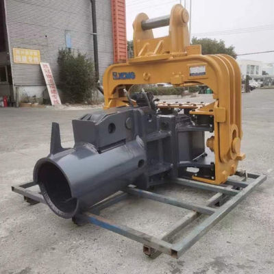 10m Solar Pile Driver: Vibro Hammer for Coated Concrete Piles