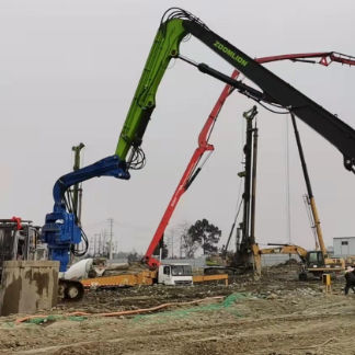 PCF 330 Vibratory Pile Driver: Vibro Hammer, Powerful Driving & Fast Bridge Foundation Completion
