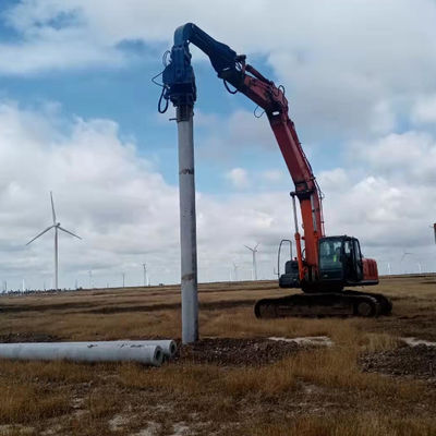 Customized Vibratory Pile Hammer Driver – Excavator Attachment & High Efficiency