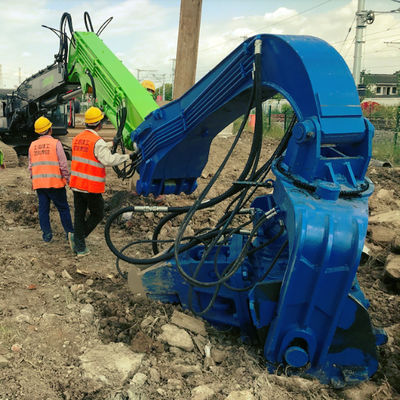 Precision Hydraulic Sheet Pile Driver – 15 Meter & Excavator Supported Efficiency