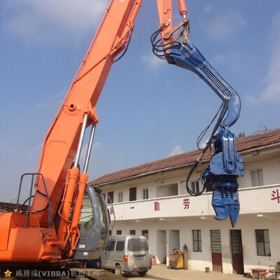 High Piling Speed Pile Driver - Low Noise Hydraulic System & Universal Fit