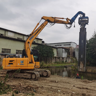 30Mpa Hydraulic Pile Driver - 8m Sheet Piling Work & Reliable Performance