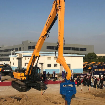 24M Sheet Pile Driver - Heavy Vibro Hammer & Imported Core Component Reliability