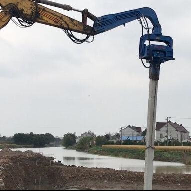 High-Speed Micro Pile Driver - No Pollution & Superior Construction Efficiency