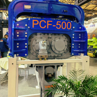 60-68 طن حفارة محمولة على المطرقة الاهتزازية لبناء خوازيق الصفائح