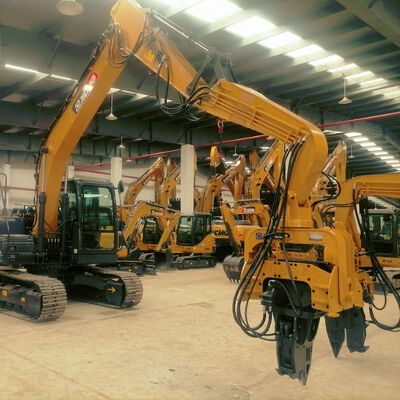 XCMG سائق كومة اهتزازي لمشاريع بناء دعامات الألواح