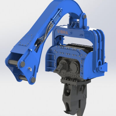 ماكينة تشغيل الخوازيق الهيدروليكية من سلسلة PCF 350 | كفاءة عالية وتوافق مع الحفارات المتعددة