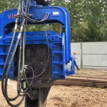 سائق كومة متعدد الاستخدامات مثبت على حفارة: أقصى عمق 24 مترًا وتوافق عالمي