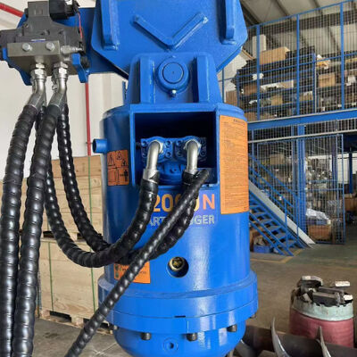 مثقاب أرضي عالي عزم الدوران للحفارات: عمق حفر يصل إلى 7 أمتار وأقصى إنتاج للطاقة