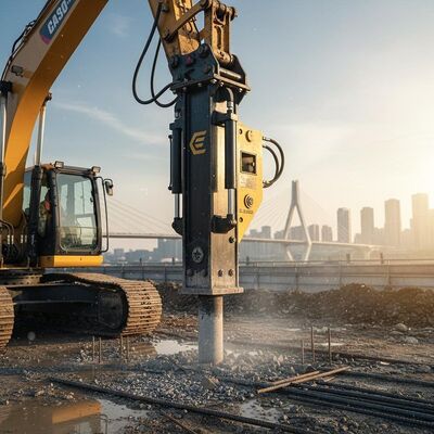 محرك حفار مثبت بعزم دوران غريب الأطوار 2.5 كجم متر لمعدات تكديس أعمال الأساس ومشاريع الهندسة المدنية