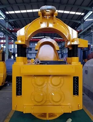 سائق القمامة الكهربائية للخدمات الثقيلة DZ120A تشغيل منخفض الضوضاء والتحكم عن بعد اللاسلكي للأنابيب الفولاذية وقوام الخرسانة