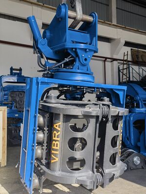 هيكل مدمج للمساحات المحصورة رائجة البيع - سائق كومة ذات قبضة جانبية SV300 من الشركة المصنعة لسائق كومة ذات قبضة جانبية عالية الجودة